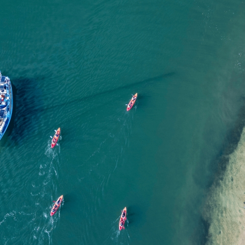 Central Coast Women Only Adventure Race paddling